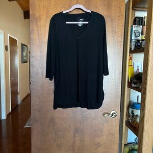 Sonoma Women's Black V-Neck Tunic